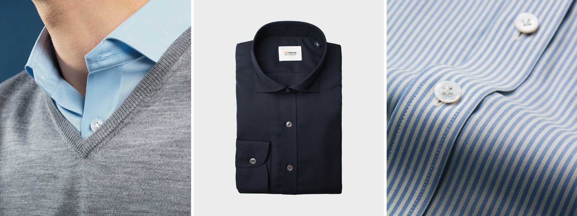 Joe Merino Luxe Merino Wollen Truien En Shirts Voor Heren