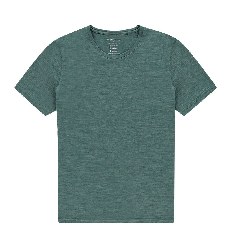 Merino T-shirts for men. Made of 100% merino wool | Joe Merino